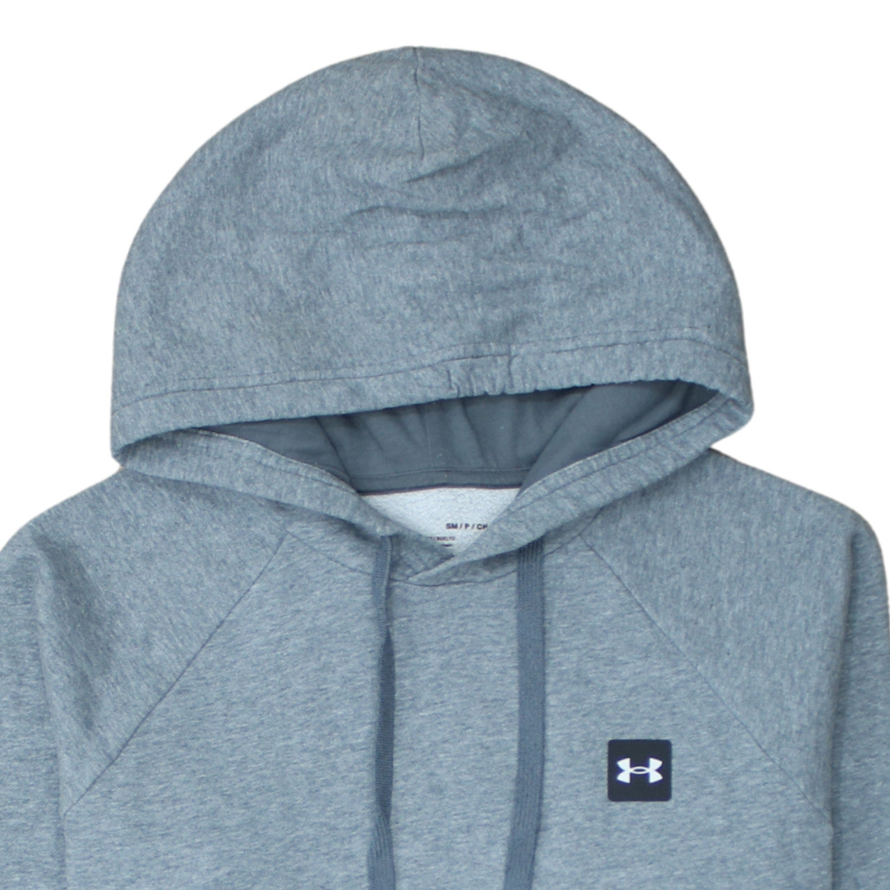 Under Armour Men's Grey Pullover Hoodie Small Relaxed Fit