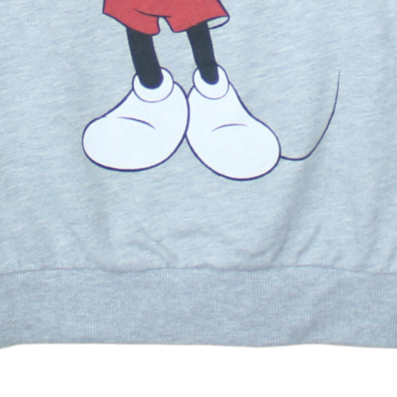 Disney Women Grey Mickey Mouse #Chill Sweatshirt Size 10