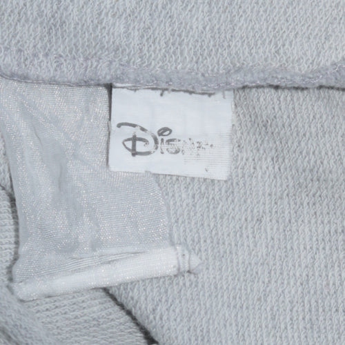 Disney Women Grey Mickey Mouse #Chill Sweatshirt Size 10