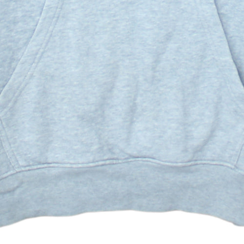 Champion Men's Grey Pullover Hoodie Small Logo Fleece Sweatshirt