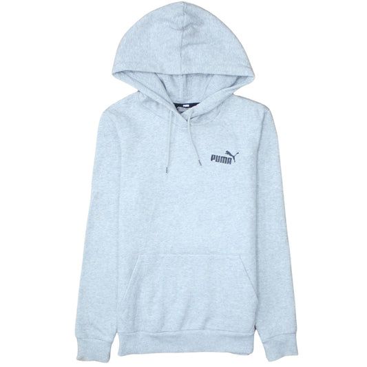 Puma Men's Grey XS Pullover Hoodie Regular Fit Fleece