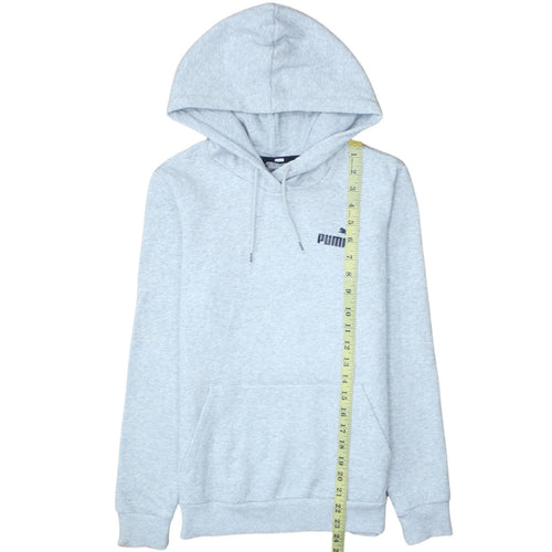 Puma Men's Grey XS Pullover Hoodie Regular Fit Fleece