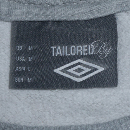 Umbro Men's Grey Crew Neck Pullover Sweatshirt Size M