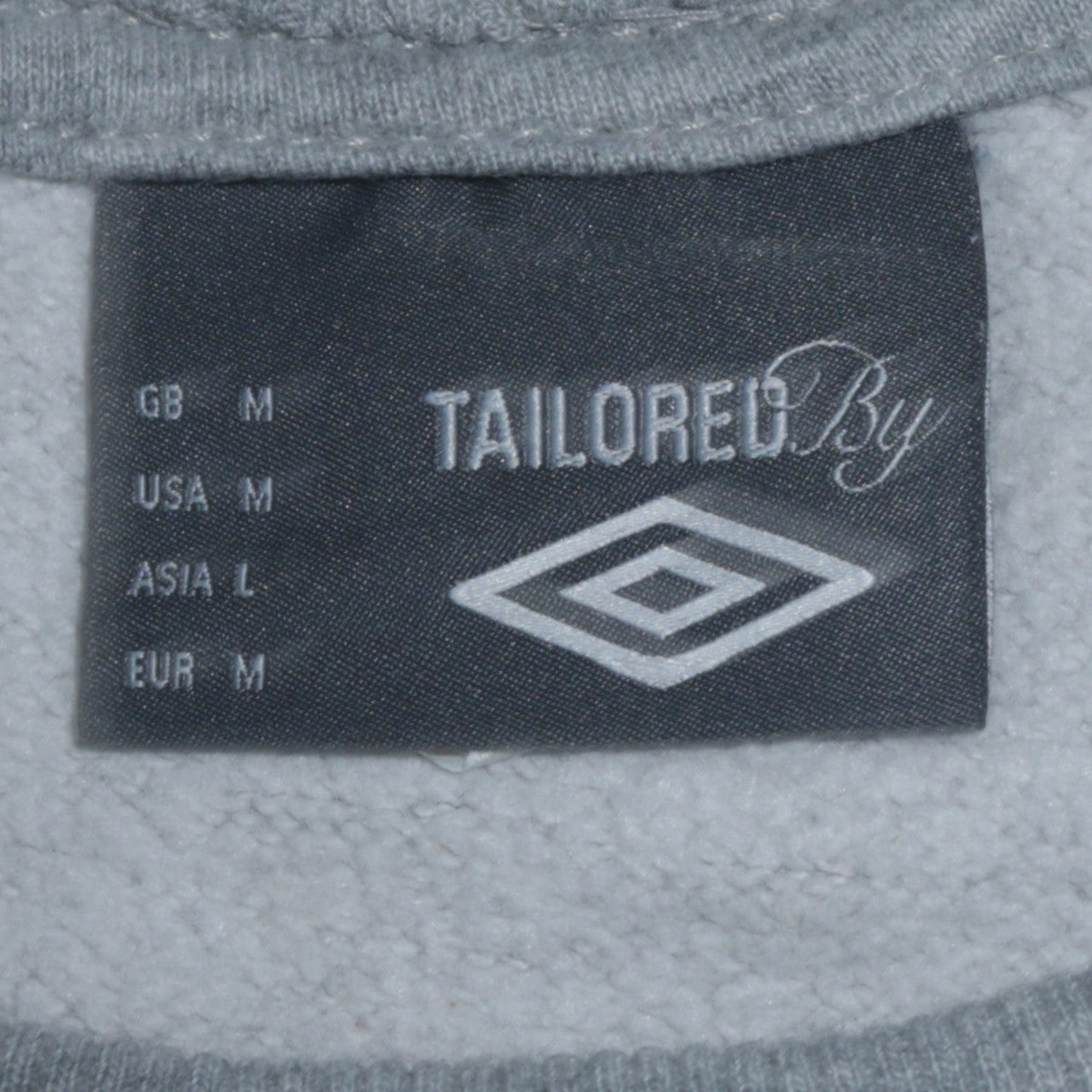 Umbro Men's Grey Crew Neck Pullover Sweatshirt Size M