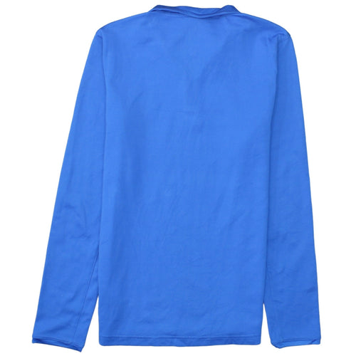 Nike Men's Blue Dri-Fit 1/4 Zip Athletic Sweatshirt Size S