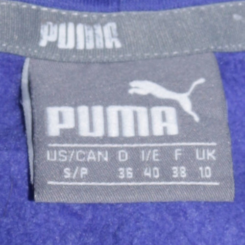 Puma Women's Blue Hooded Pullover Sweatshirt Size 10