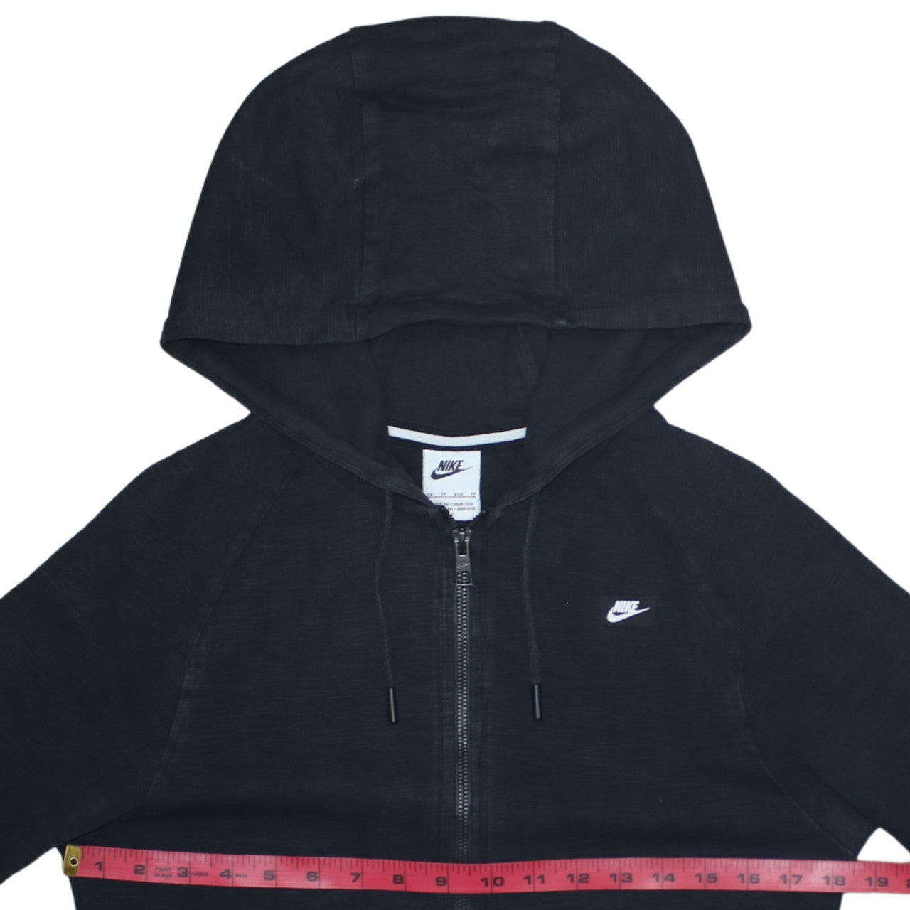 Nike Men's Black Full Zip Hoodie XS Sportswear Sweatshirt