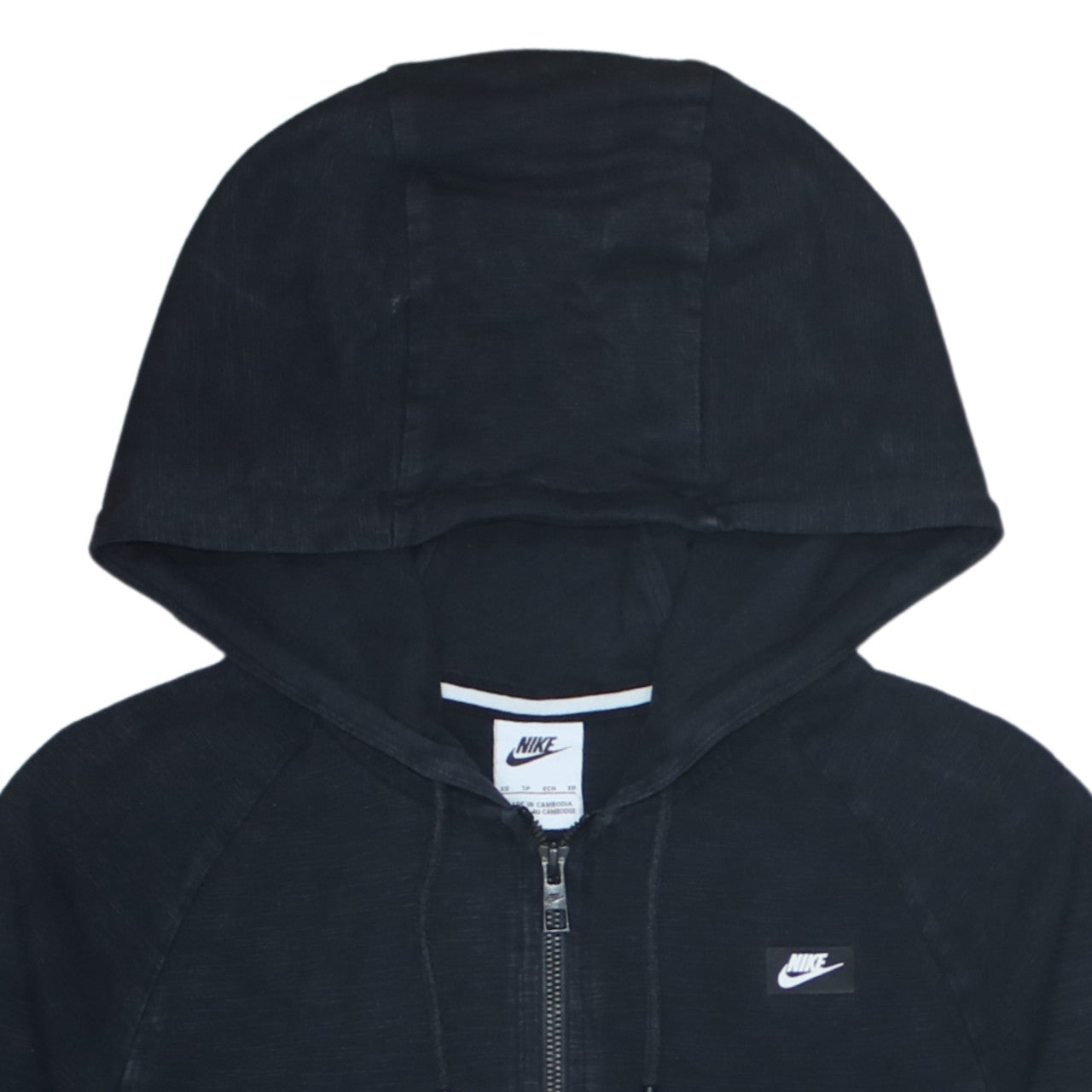Nike Men's Black Full Zip Hoodie XS Sportswear Sweatshirt