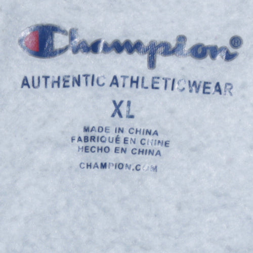 Champion Womens Beige XL Pullover Hoodie Sweatshirt