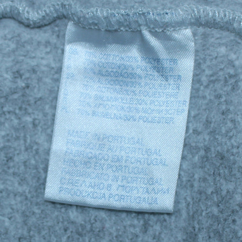 Reebok Boys Grey XL Pullover Fleece Sweatshirt with Embroidered Logo