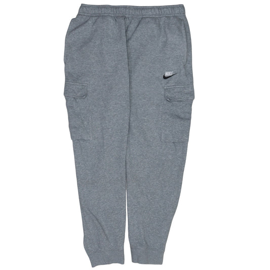 Nike Mens Grey Jogger Trousers M Regular Fit Activewear
