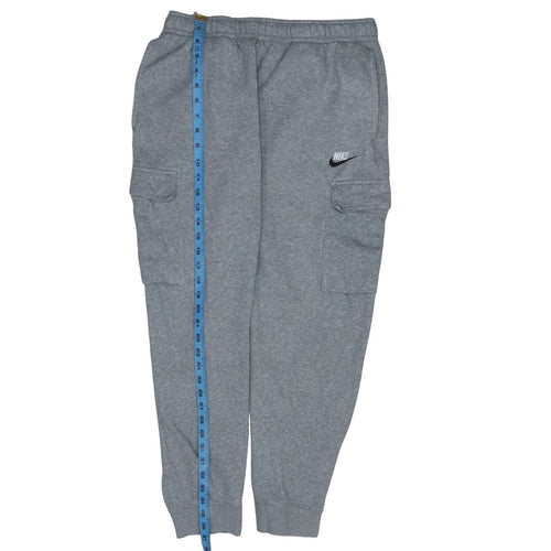 Nike Mens Grey Jogger Trousers M Regular Fit Activewear