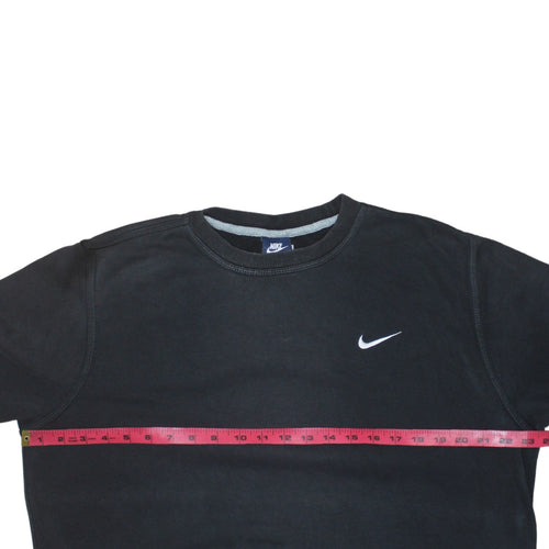 Nike Men's Black L Pullover Crew Neck Fleece Sweatshirt