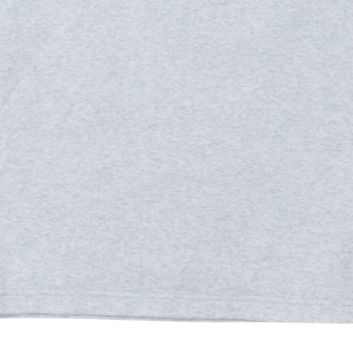 Tommy Jeans Mens Grey Logo Crew Neck Pullover Sweatshirt M