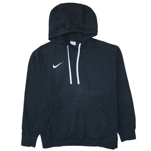 Nike Women’s Black XXL Pullover Hoodie with White Swoosh Logo