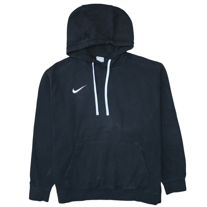 Nike Women’s Black XXL Pullover Hoodie with White Swoosh Logo