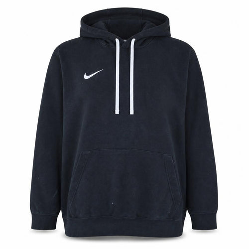 Nike Women’s Black XXL Pullover Hoodie with White Swoosh Logo