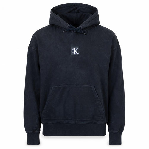 Calvin Klein Jeans Women's Black Small Pullover Hoodie 100% Cotton CK One Logo