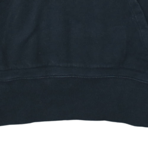 Calvin Klein Jeans Women's Black Small Pullover Hoodie 100% Cotton CK One Logo