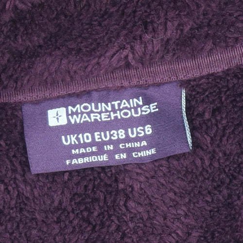 Mountain Warehouse Women's Purple Fleece Bodywarmer UK 10