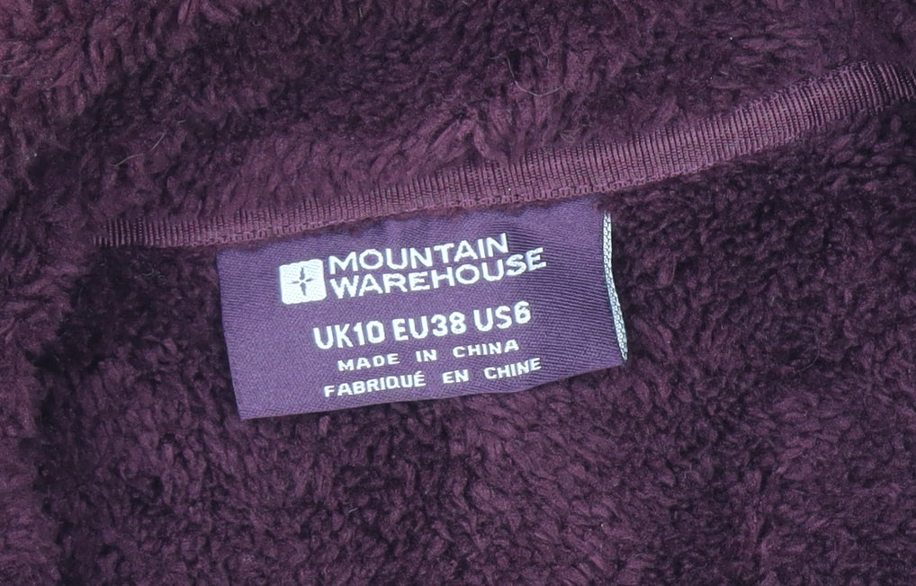 Mountain Warehouse Women's Purple Fleece Bodywarmer UK 10