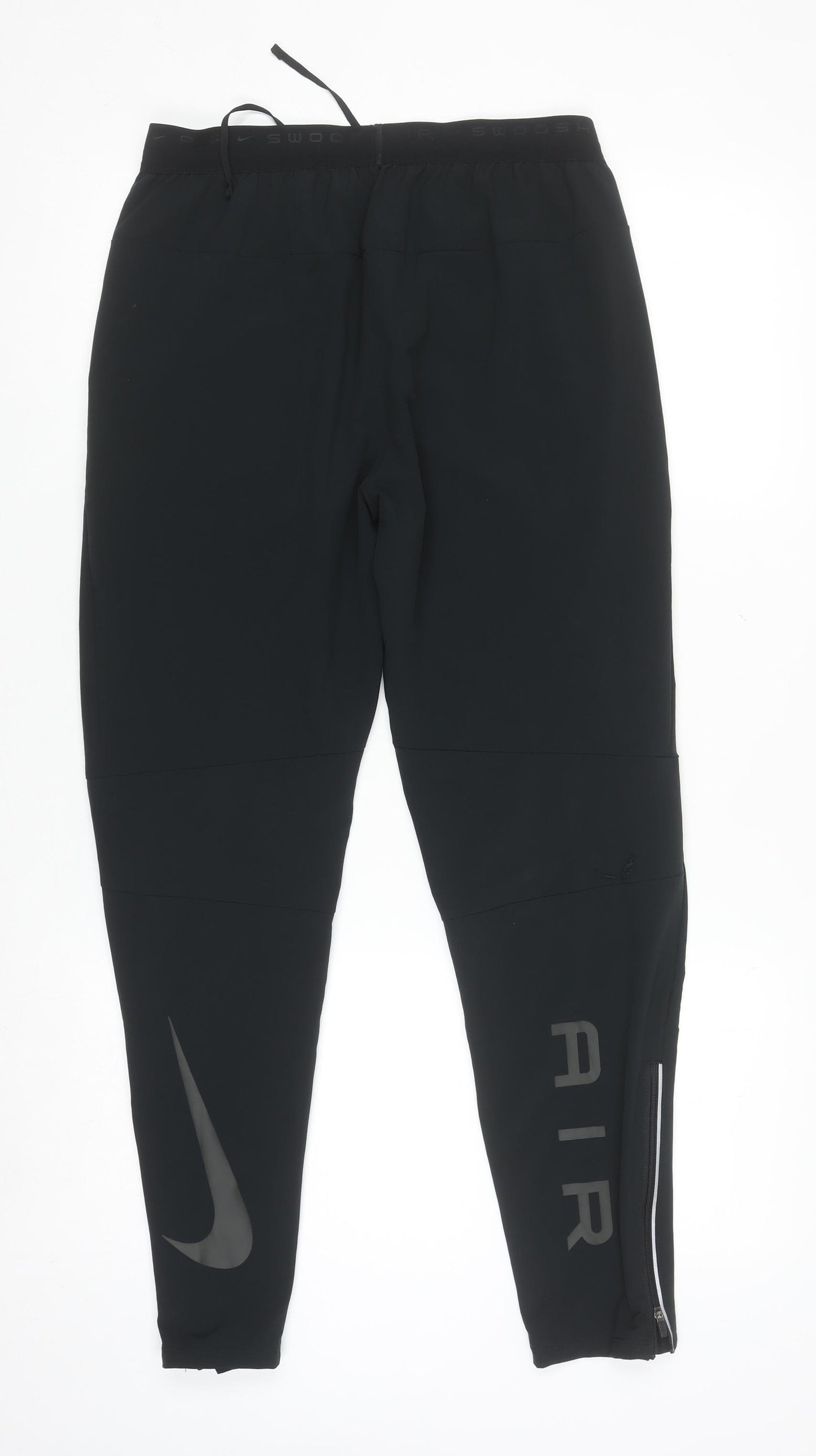 Nike Men's Black Dri-FIT Jogger Trousers Size S Slim Fit Activewear