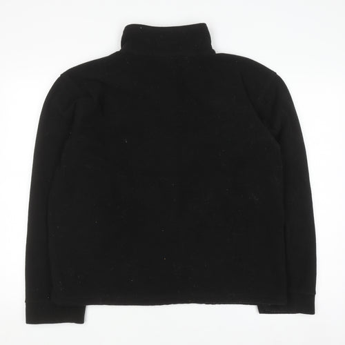 Regatta Mens Black Fleece Full Zip Sweatshirt Size L