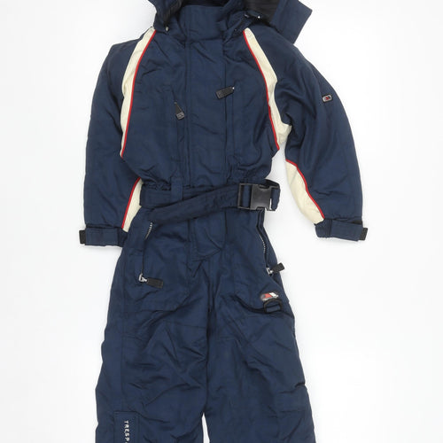 Trespass Boys Blue 2-3 Years Waterproof Winter Ski Snowsuit