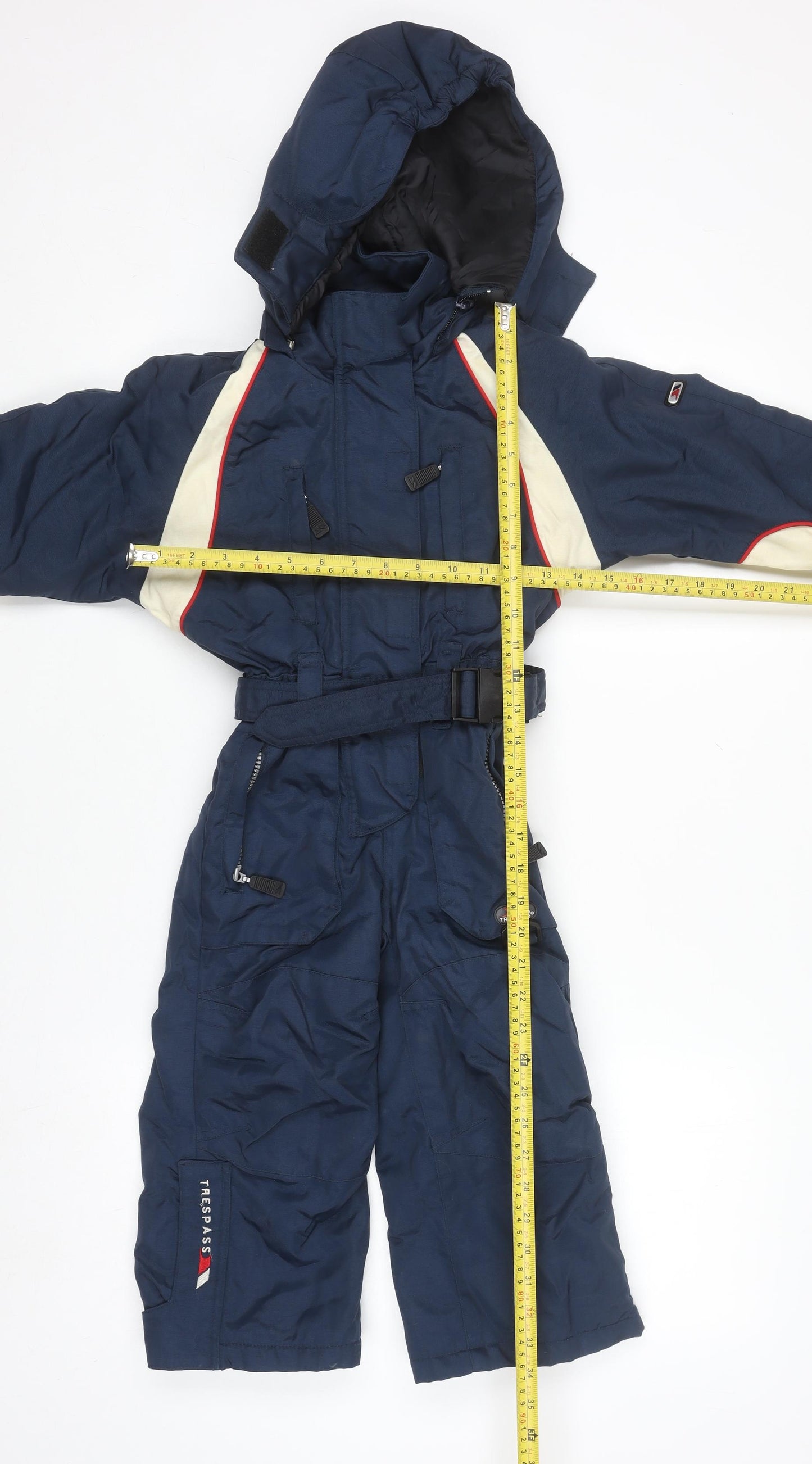 Trespass Boys Blue 2-3 Years Waterproof Winter Ski Snowsuit