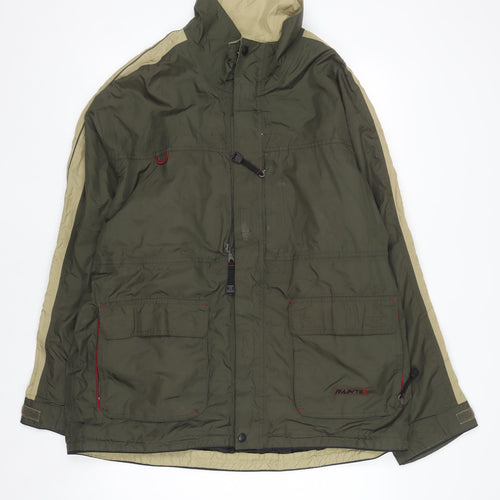 Angelo Litrico Men's Green XL Waterproof Raintex Jacket