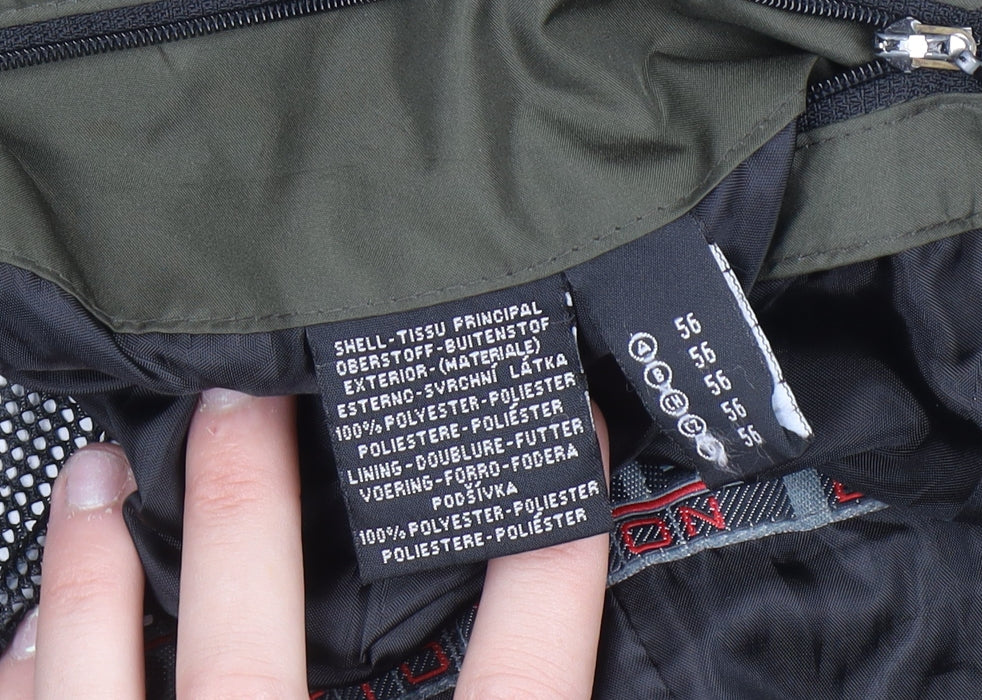 Angelo Litrico Men's Green XL Waterproof Raintex Jacket