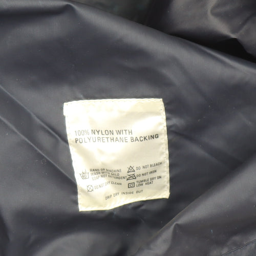 Gelert Men's Blue Waterproof Hooded Rain Jacket XL Outdoor Coat