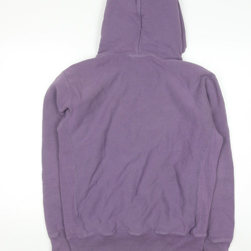 Champion Womens Purple Reverse Weave Pullover Hoodie Size L
