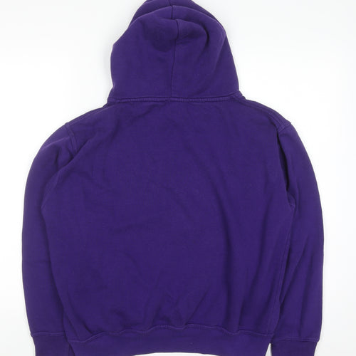 Hollister Women’s Purple Hoodie Medium Pullover Cotton Blend Casual
