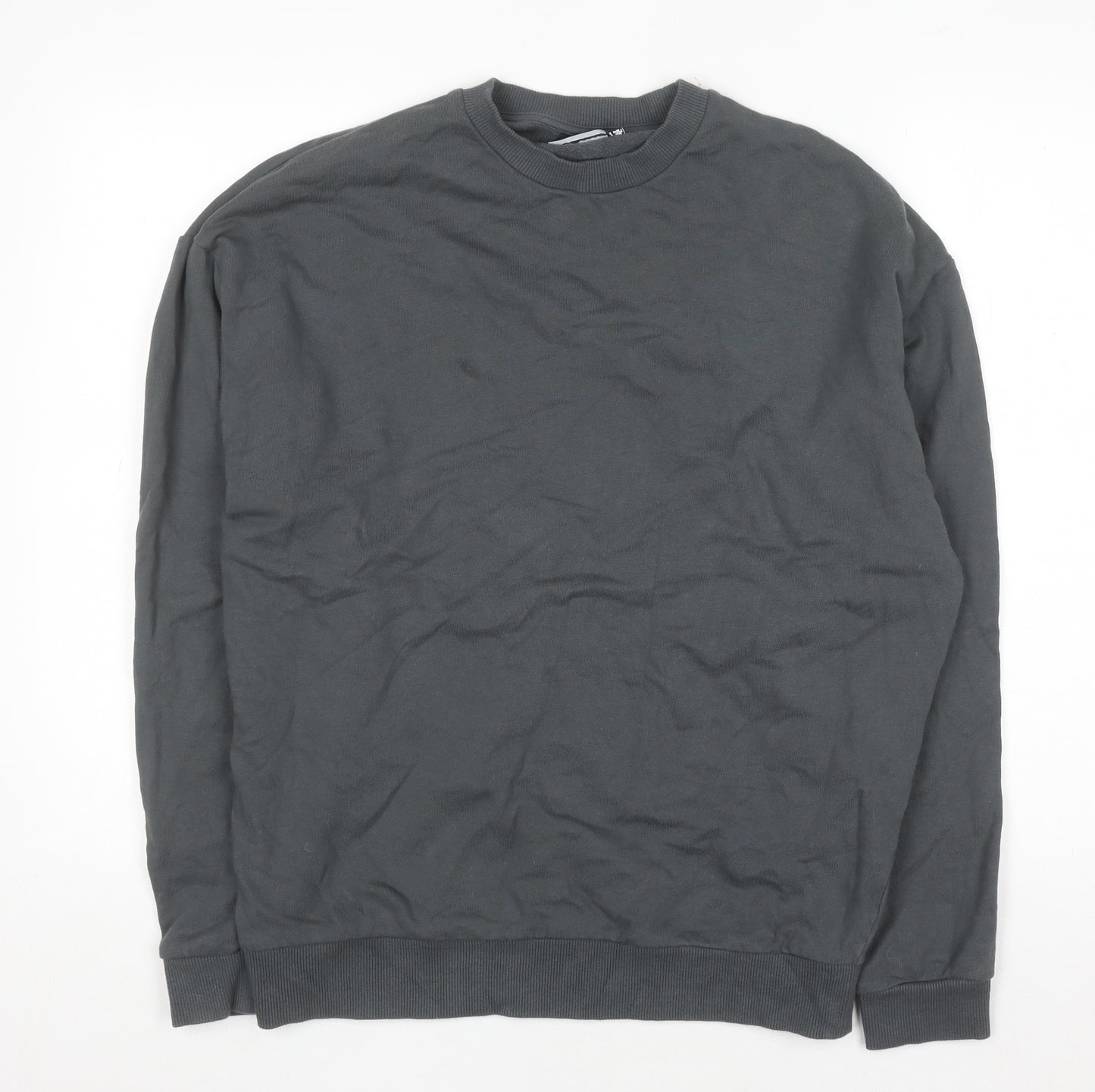 ASOS Design Men's Grey XS Pullover Crew Neck Sweatshirt