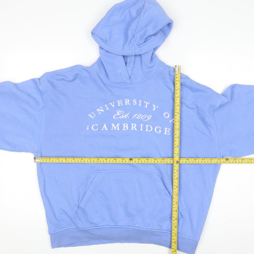 H&M Divided Women’s Blue University of Cambridge Pullover Hoodie Size S
