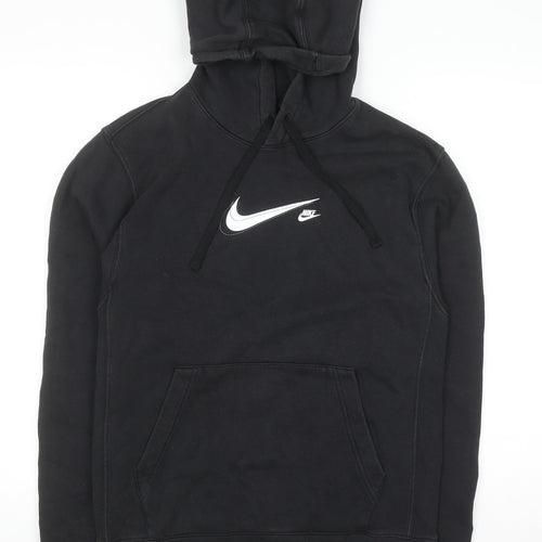 Nike Men's Black XS Pullover Hoodie Fleece Sportswear