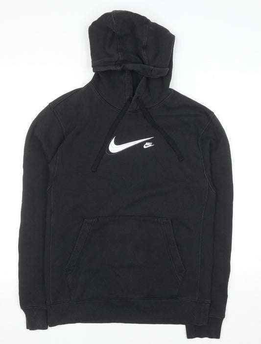 Nike Men's Black XS Pullover Hoodie Fleece Sportswear