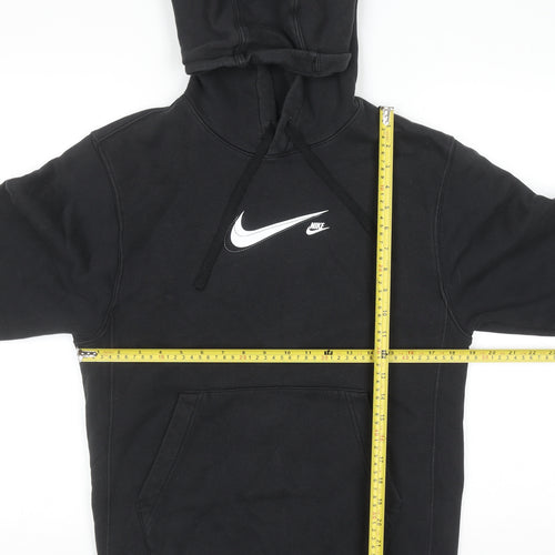 Nike Men's Black XS Pullover Hoodie Fleece Sportswear