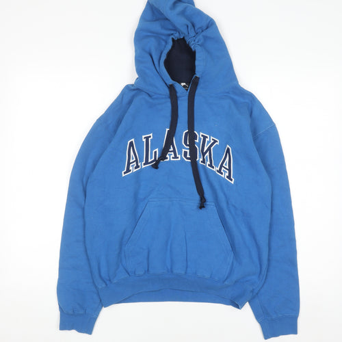Arctic Circle Men's Blue Alaska Hoodie Pullover Size S