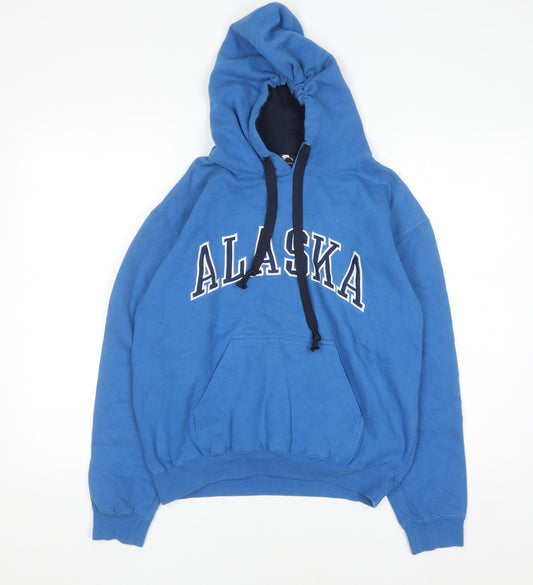 Arctic Circle Men's Blue Alaska Hoodie Pullover Size S