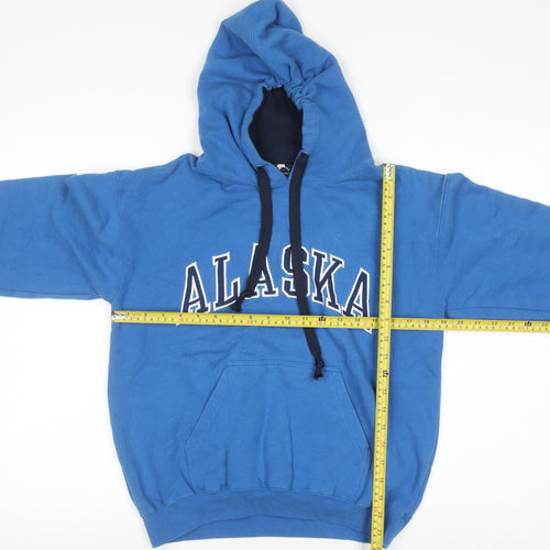 Arctic Circle Men's Blue Alaska Hoodie Pullover Size S
