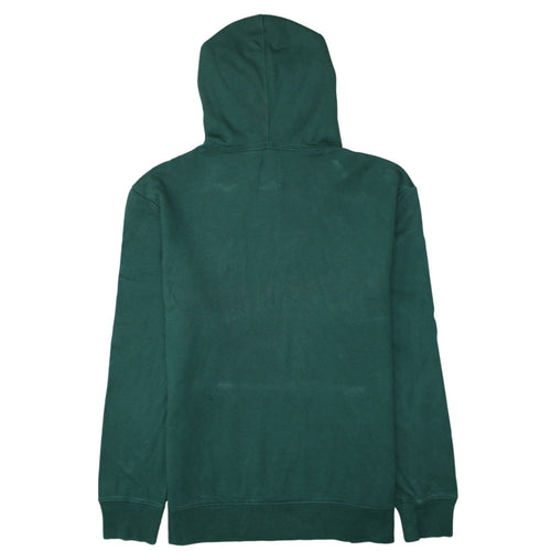 GAP Men's Green Pullover Hoodie M Regular Fit Graphic Logo