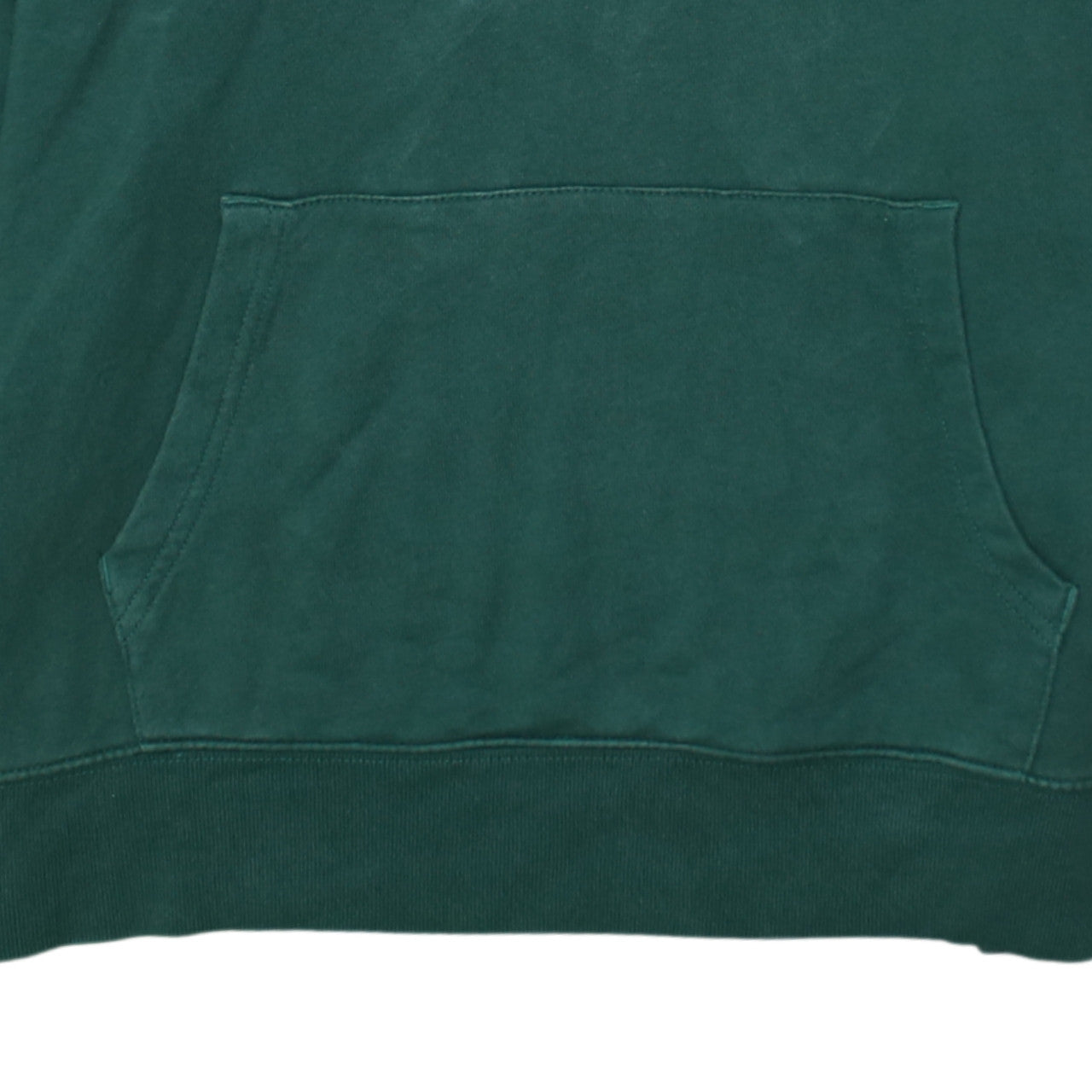 GAP Men's Green Pullover Hoodie M Regular Fit Graphic Logo