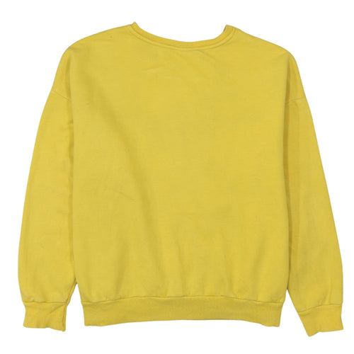 Disney Primark Women Yellow Pooh Sweatshirt XL Crew Neck Pullover