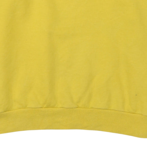 Disney Primark Women Yellow Pooh Sweatshirt XL Crew Neck Pullover