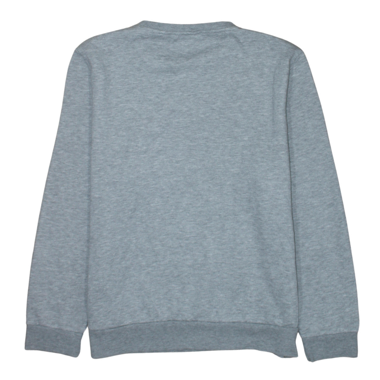 Disney Women Grey Stitch Sweatshirt L 14-16 Pullover Crew Neck