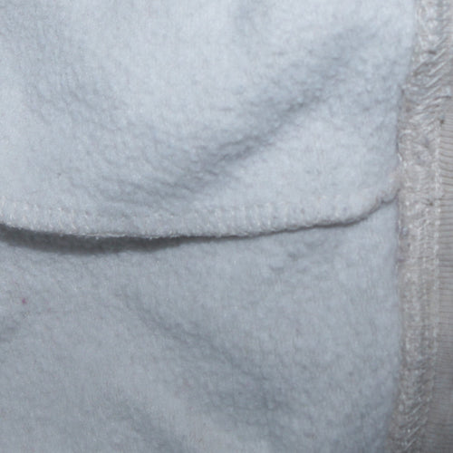 GAP Women Beige Hooded Pullover Sweatshirt XL Fleece Lined Casual