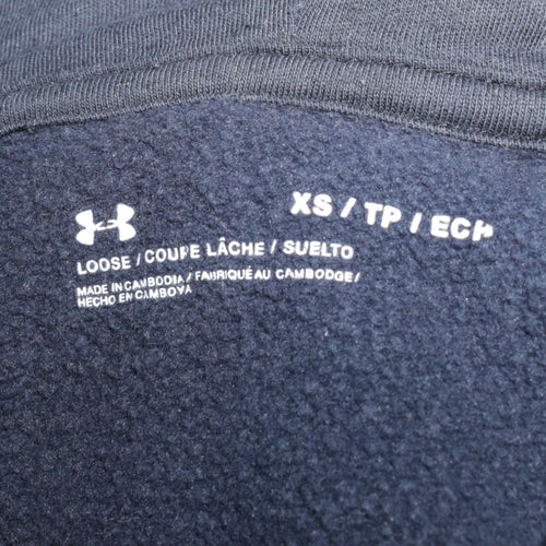 Under Armour Men's Blue XS Pullover Hoodie Fleece Sweatshirt