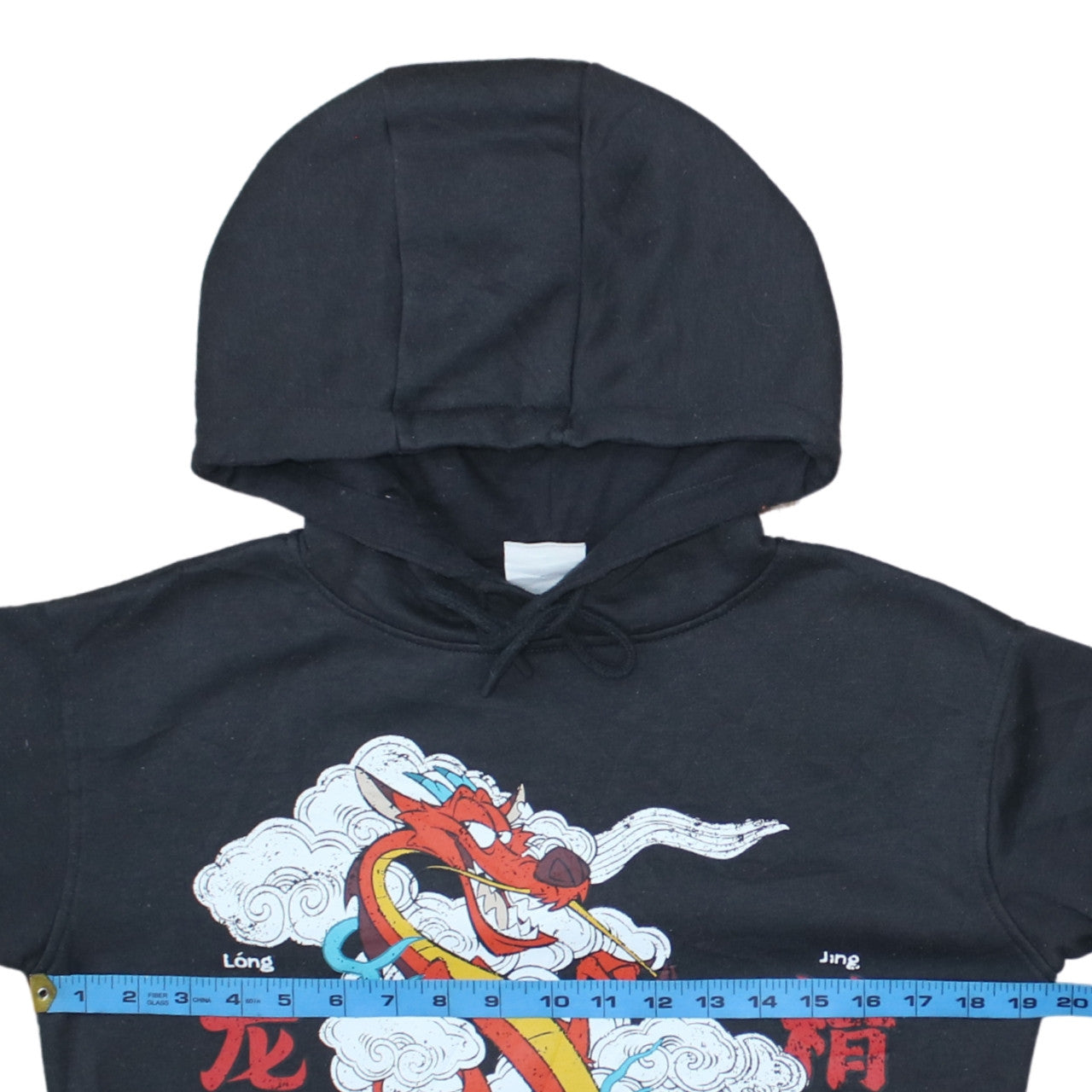 Disney Princess Mulan Black 2XS Hoodie for Women & Teens
